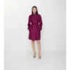 Long Silk Foxfield Trench Coat
