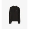 Long-Sleeve Cashmere Blend Polo Shirt