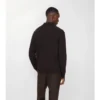 Long-Sleeve Cashmere Blend Polo Shirt
