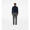 Long-Sleeve Cashmere Blend Polo Shirt