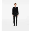 Long-Sleeve Cotton Polo Shirt
