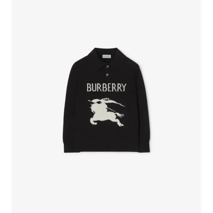 Long-Sleeve Ekd Cotton Polo Shirt