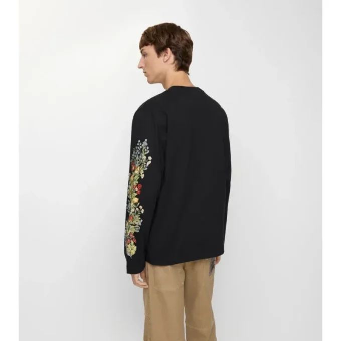 Long-Sleeve Forest Cotton T-Shirt