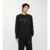 Long-Sleeve Gothic Logo Cotton T-Shirt