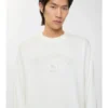 Long-Sleeve Gothic Logo Cotton T-Shirt