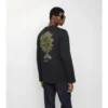 Long-Sleeve Sleeping Knight Cotton T-Shirt