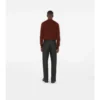 Long-Sleeve Wool Polo Shirt