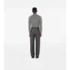 Long-Sleeve Wool Polo Shirt