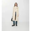 Long Tropical Gabardine Waterloo Trench Coat