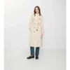 Long Tropical Gabardine Waterloo Trench Coat