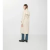 Long Tropical Gabardine Waterloo Trench Coat