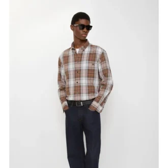 Madras Check Cotton Shirt