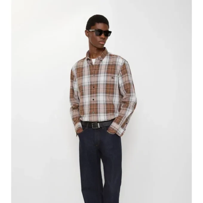Madras Check Cotton Shirt