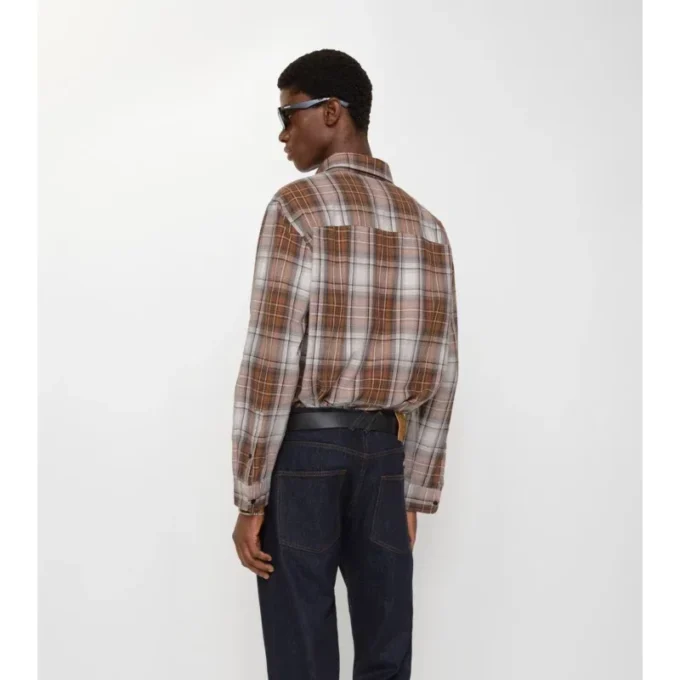 Madras Check Cotton Shirt