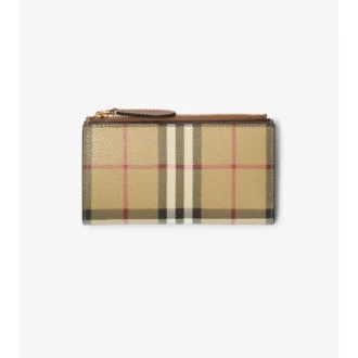 Medium Check Bifold Wallet