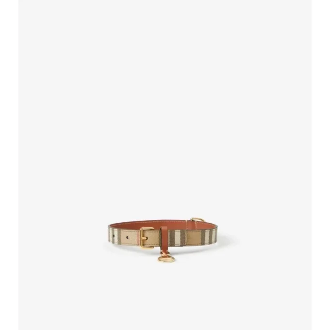 Medium Check Dog Collar
