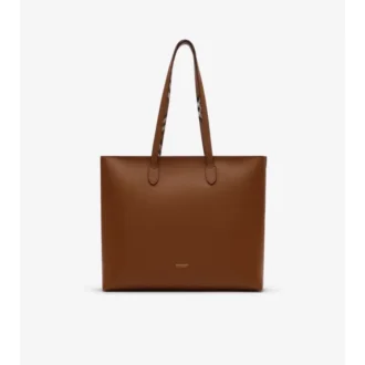 Medium Check-Lined Tote