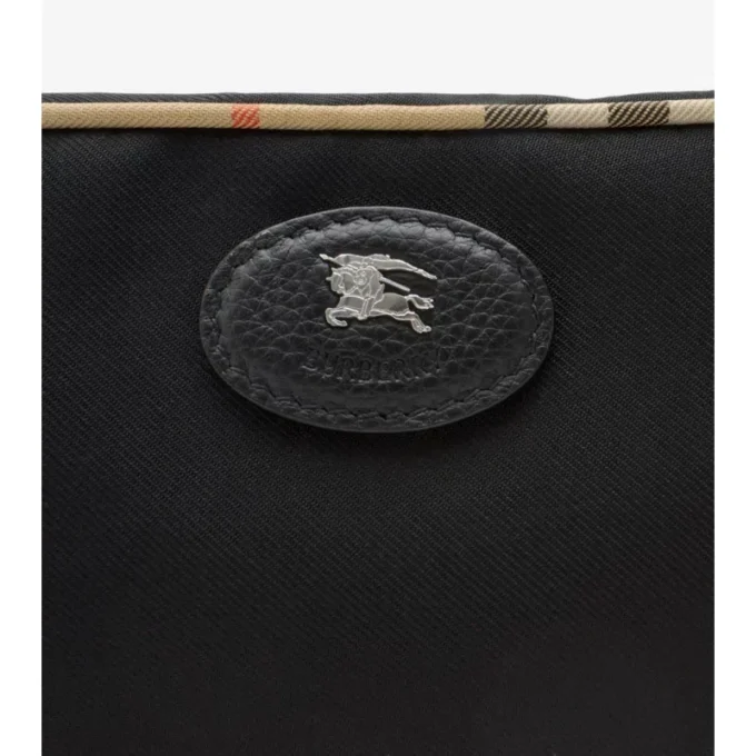 Medium Check Trim Travel Pouch