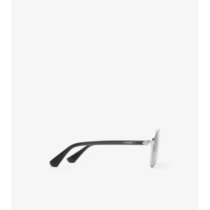Metal Shield Aviator Sunglasses 