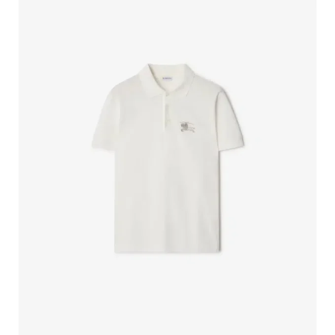 Metallic Ekd Cotton Polo Shirt