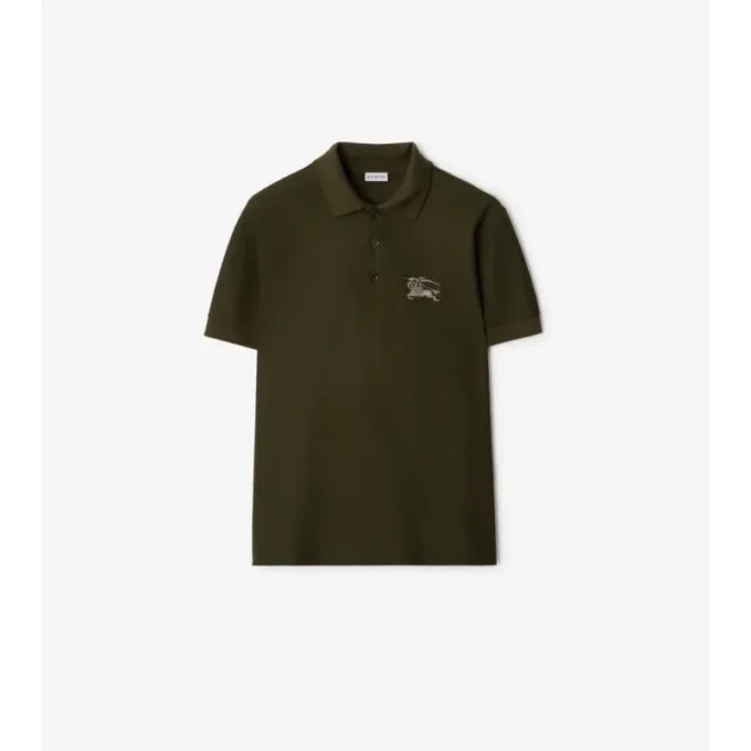 Metallic Ekd Cotton Polo Shirt