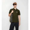 Metallic Ekd Cotton Polo Shirt