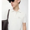 Metallic Ekd Cotton Polo Shirt