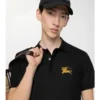 Metallic Ekd Cotton Polo Shirt