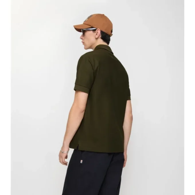 Metallic Ekd Cotton Polo Shirt