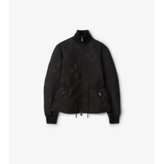 Micro Check-Stitch Nylon Wakerley Jacket