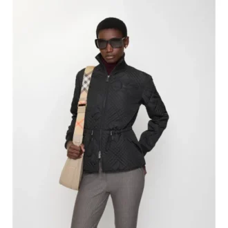 Micro Check-Stitch Nylon Wakerley Jacket