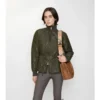 Micro Check-Stitch Nylon Wakerley Jacket