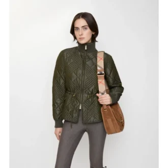 Micro Check-Stitch Nylon Wakerley Jacket