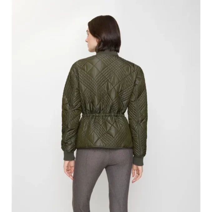 Micro Check-Stitch Nylon Wakerley Jacket