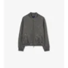 Micro Check-Stitch Rakewood Bomber Jacket