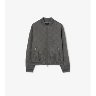 Micro Check-Stitch Rakewood Bomber Jacket
