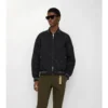 Micro Check-Stitch Rakewood Bomber Jacket