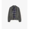 Micro Check-Stitch Rakewood Bomber Jacket