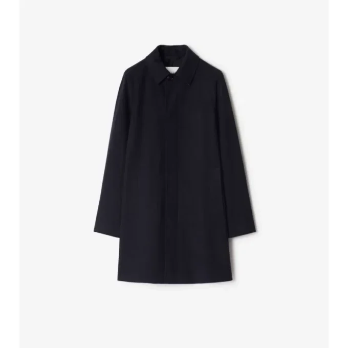 Mid-Length Cashmere Car Coat