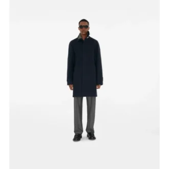 Mid-Length Cashmere Car Coat