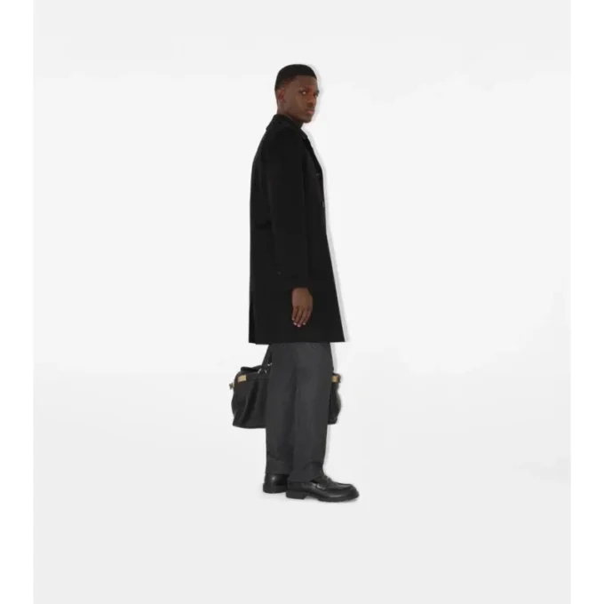 Mid-Length Cashmere Car Coat