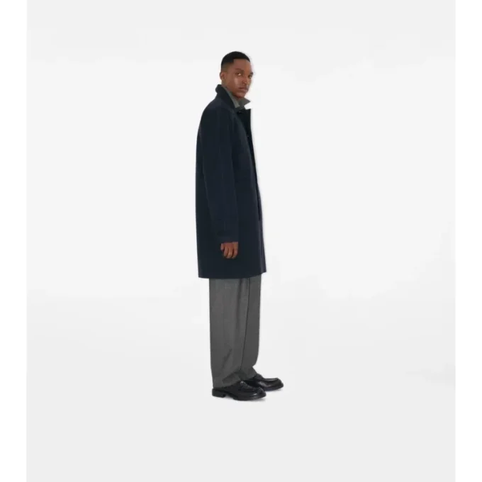 Mid-Length Cashmere Car Coat