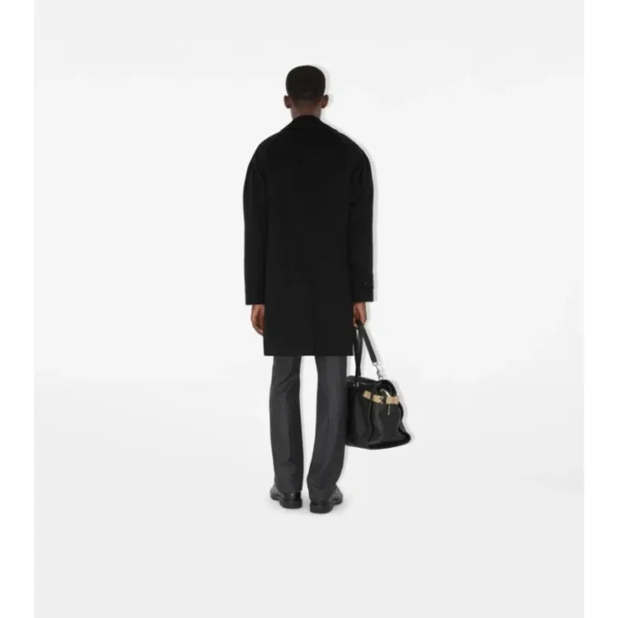 Mid-Length Cashmere Car Coat