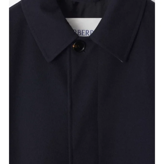 Mid-Length Cashmere Car Coat