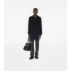 Mid-Length Cashmere Trench Coat