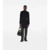 Mid-Length Cashmere Trench Coat
