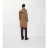 Mid-Length Cashmere Trench Coat