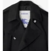 Mid-Length Cashmere Trench Coat