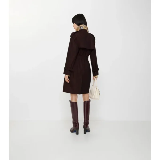 Mid-Length Gabardine Castleford Trench Coat
