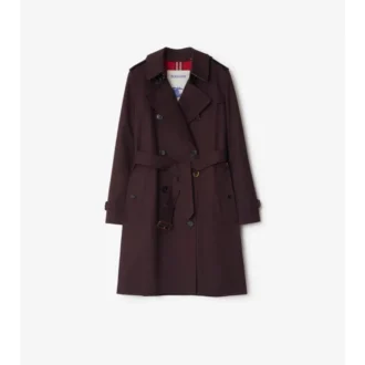 Mid-Length Gabardine Kensington Trench Coat